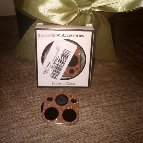 iPhone 13 Pro Glitter Camera Lens Cover + Lens Screen Protector, For 6.1 & 6.7 - Picture 8 of 9